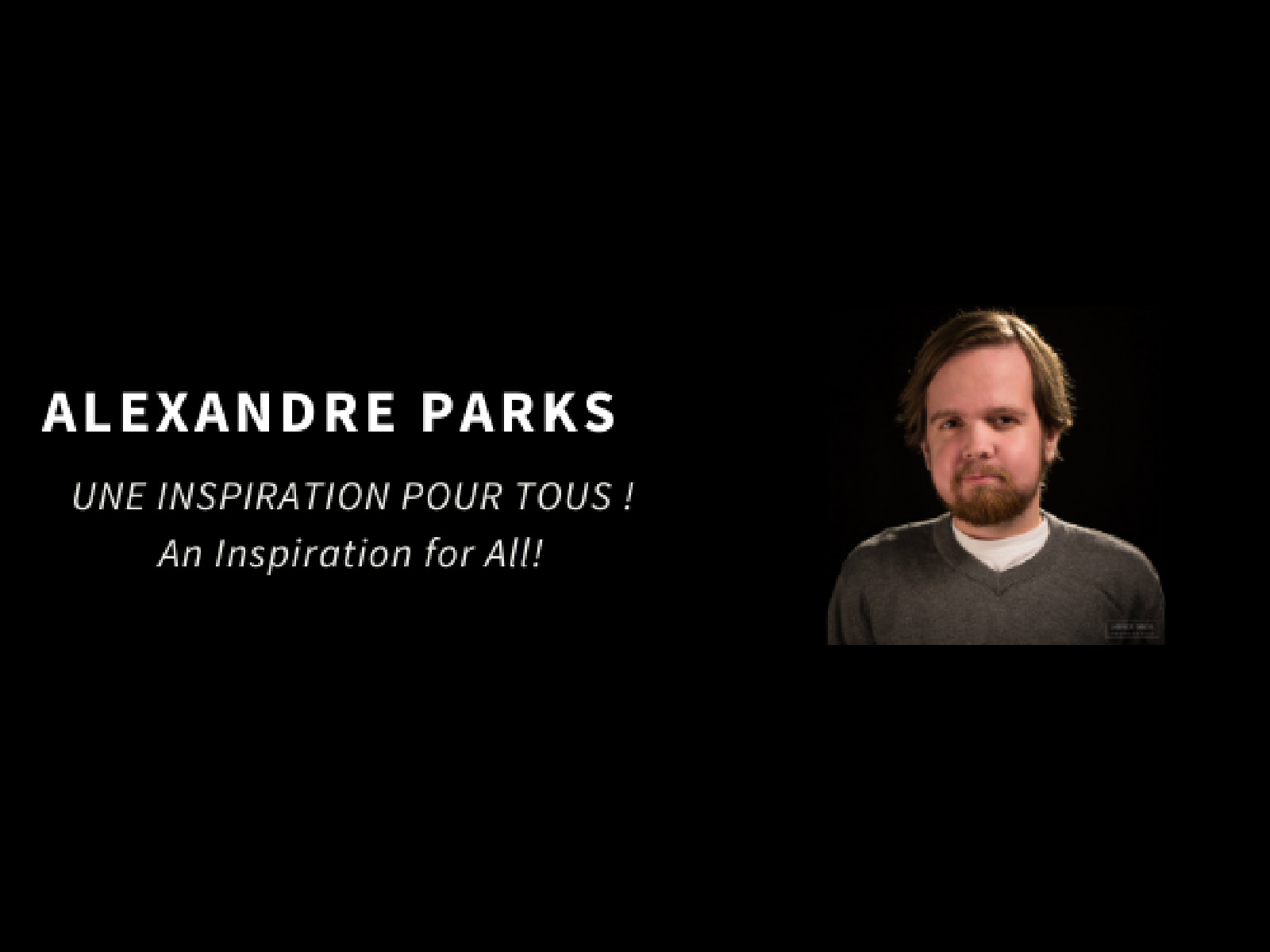 Fondation Alexandre-Parks : nouveau programme de bourses ... Image 1