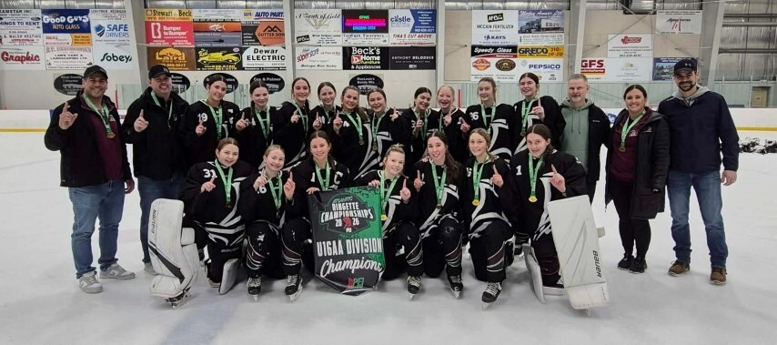 Équipe NB M16 ans AA championne Small