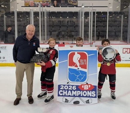 shediac Cap Pelé champions 15 mars division B