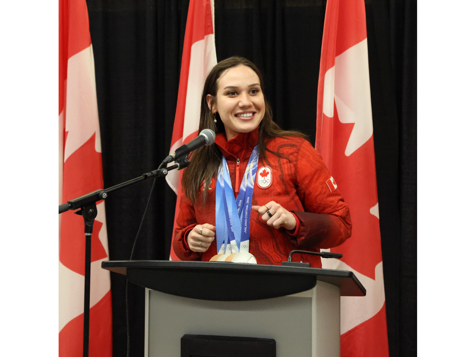 Retour triomphal de Courtney Sarault à Dieppe et à Moncton Image 1