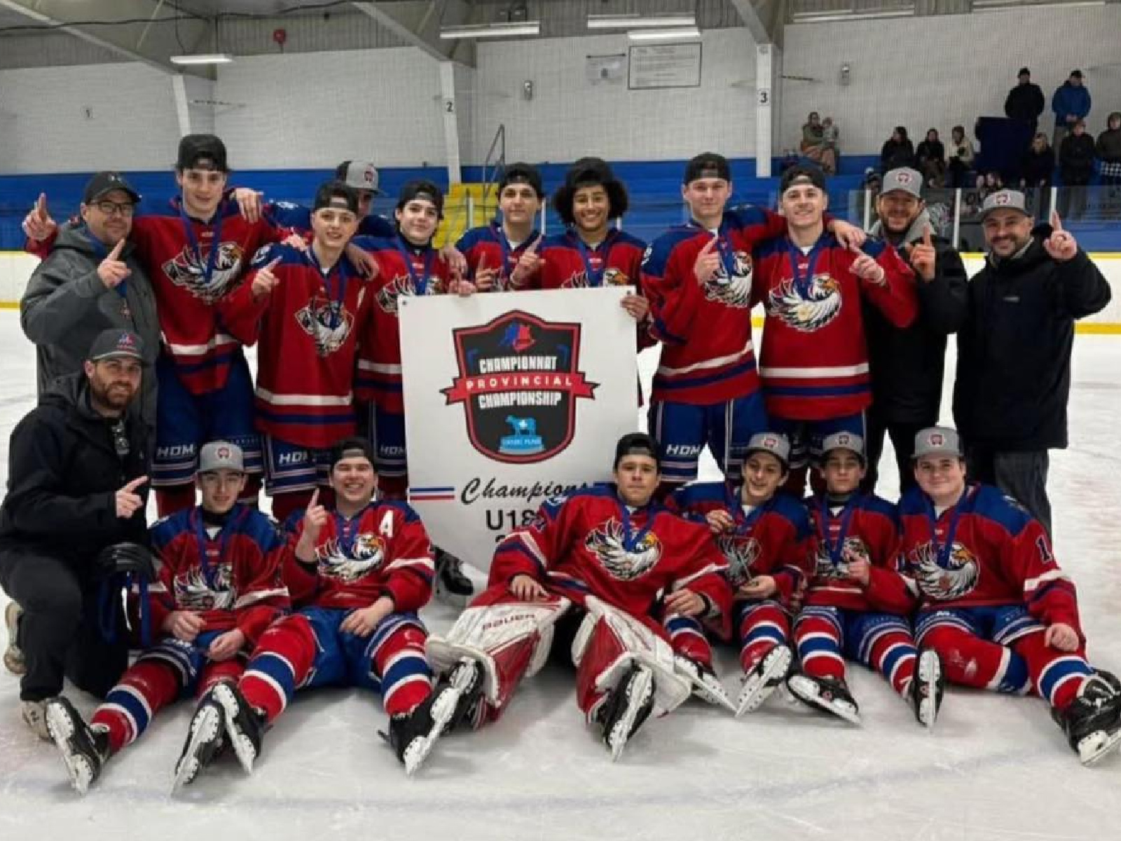 Les Aigles champions M18C Image 1