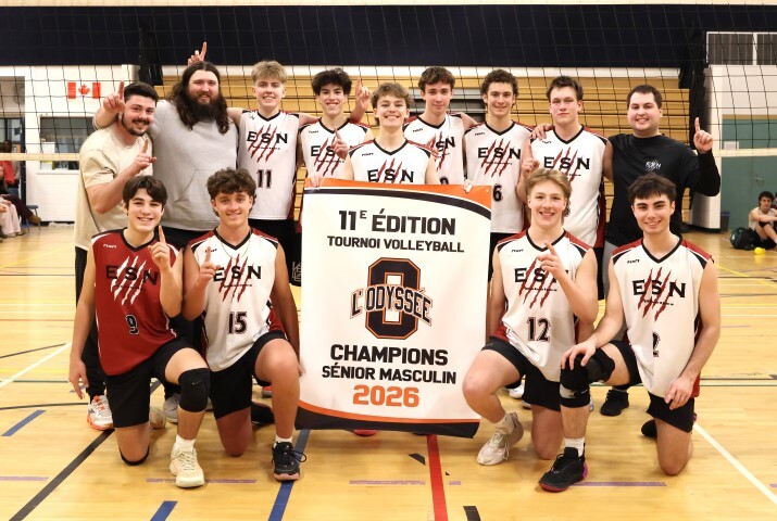 Rebelles ÉSN champions seniors Small