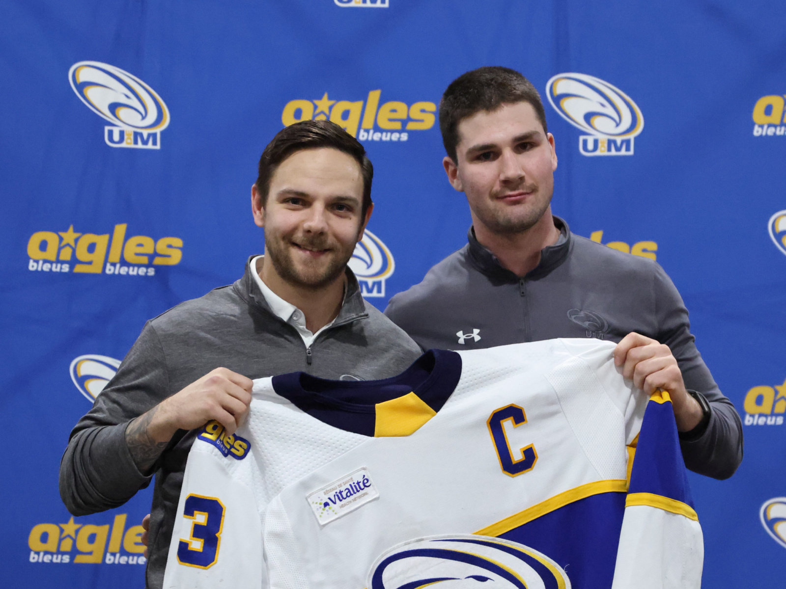 Jonathan Desrosiers est le nouveau capitaine des Aigles ... Image 1