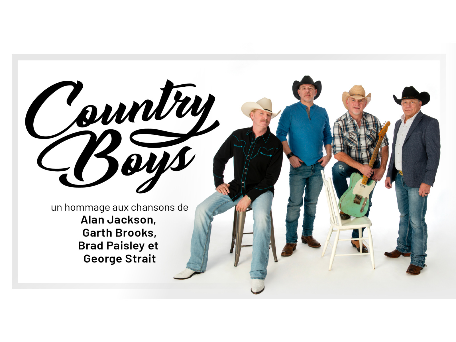 COUNTRY BOYS rendra hommage aux grandes voix du country au ...