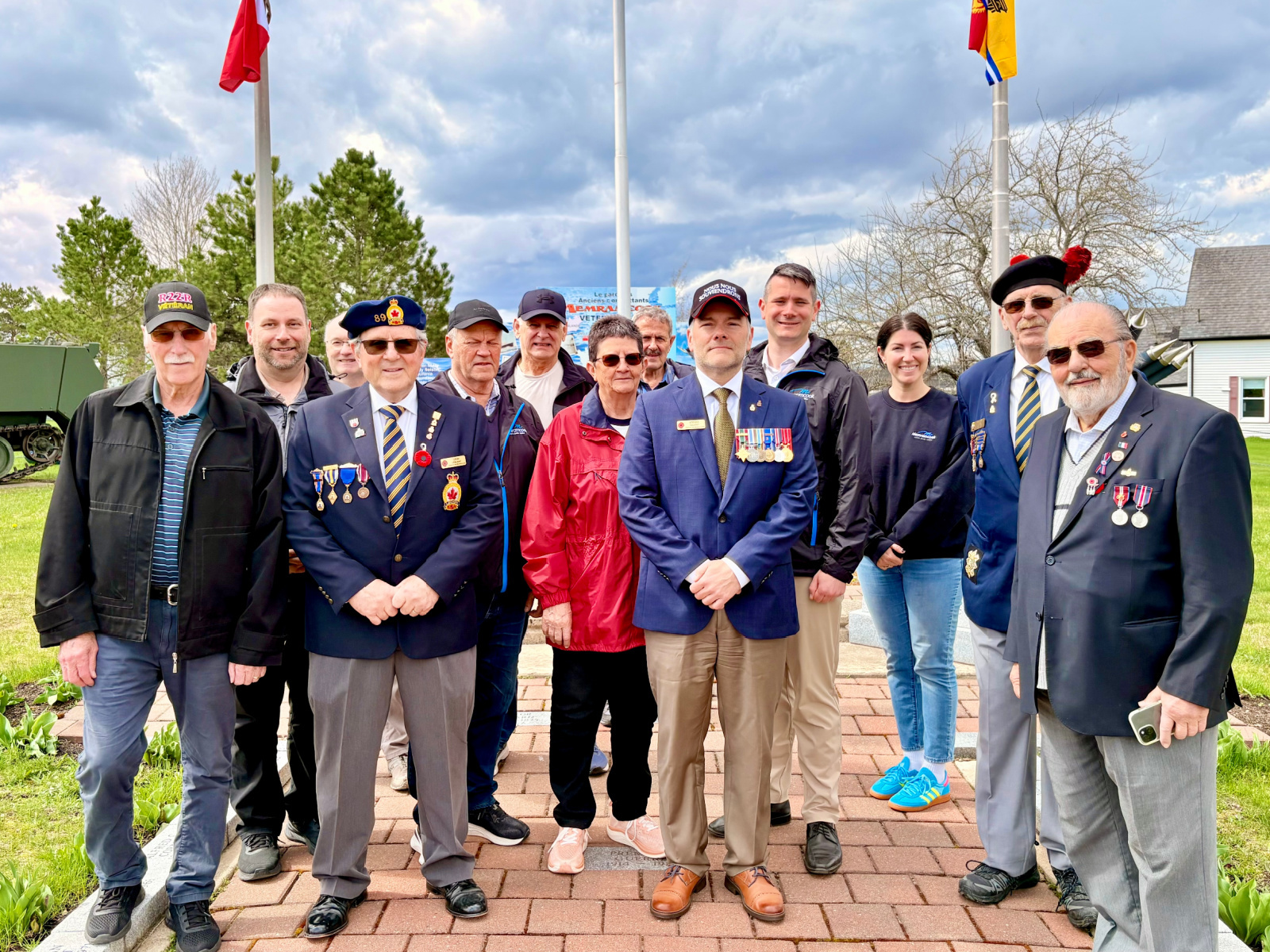 Le Jour de la Victoire souligné à Memramcook