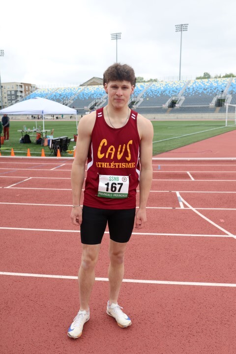Thomas LeBlanc de CC argebnt au 100m Small