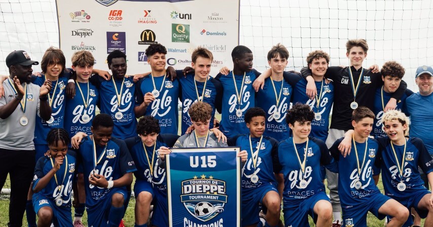 dieppe champions M15 ans gars Small