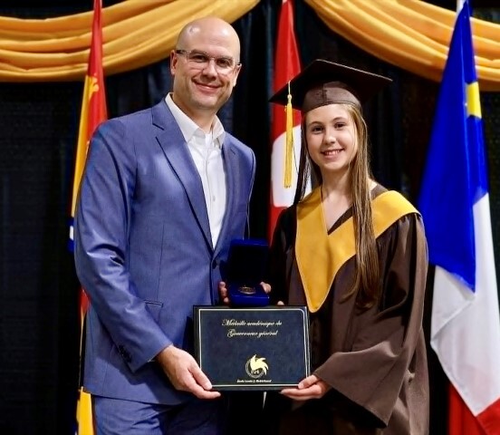 Alexia Bourgeois médaille GG Small