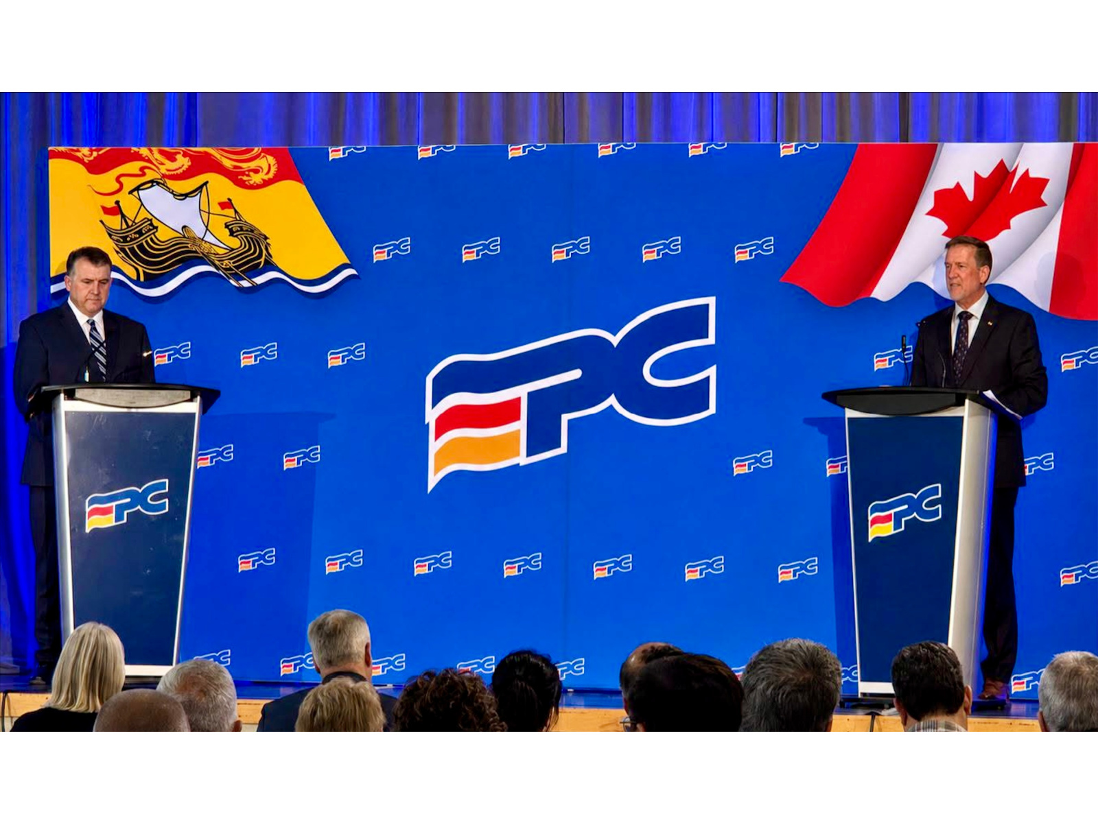Les candidats à la direction du Parti ... Image 1