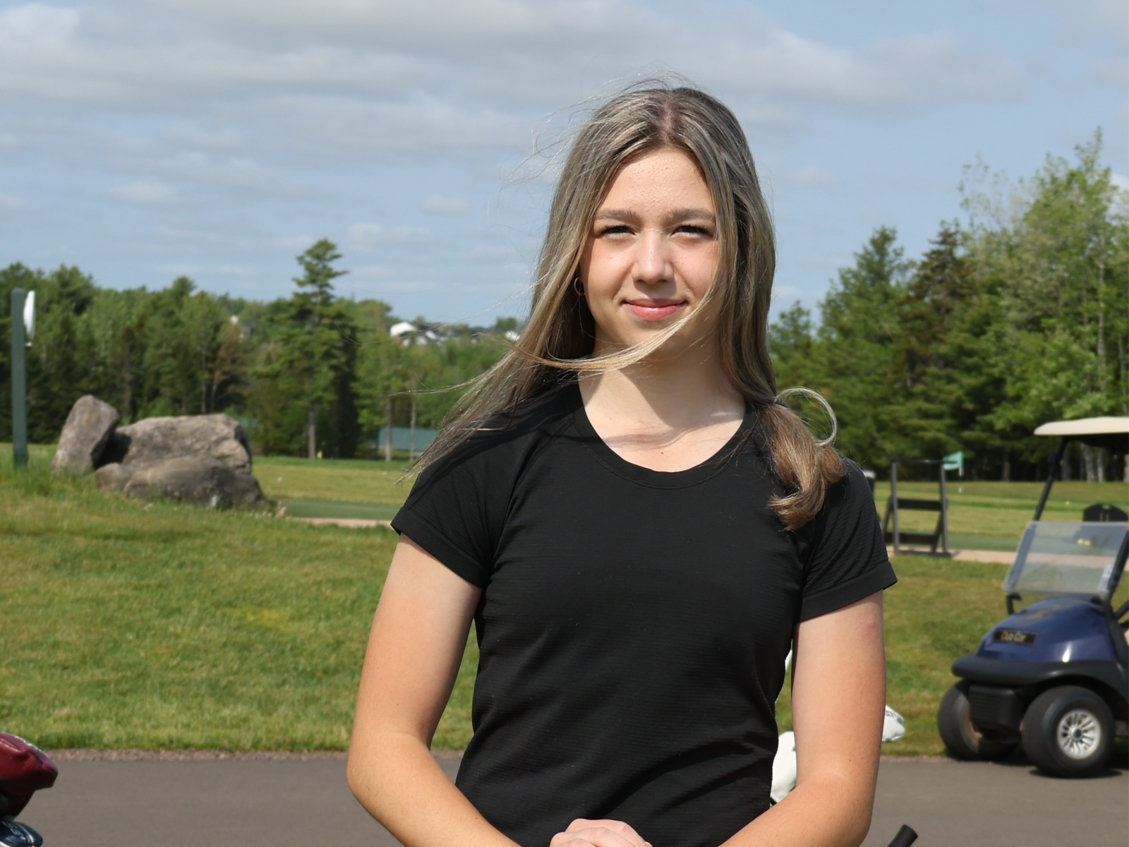 De jeunes golfeurs talentueux