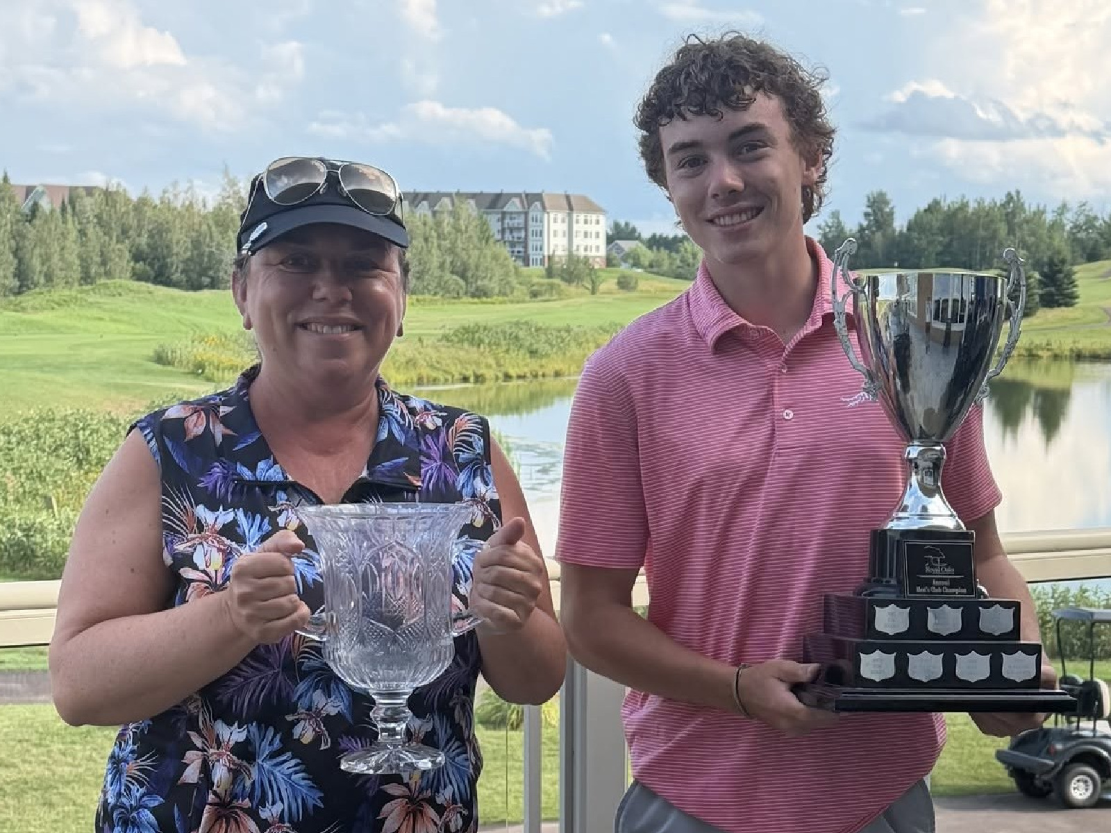Ahern et Babineau champions au Royal Oaks
