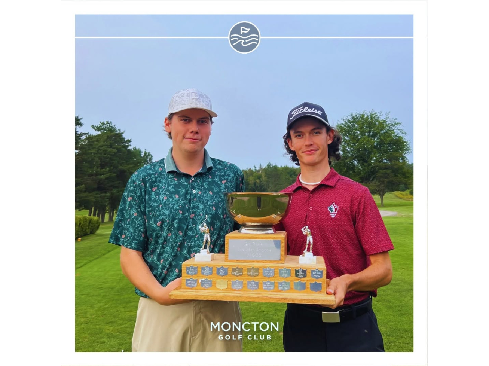 Les champions de Golf Moncton couronnés