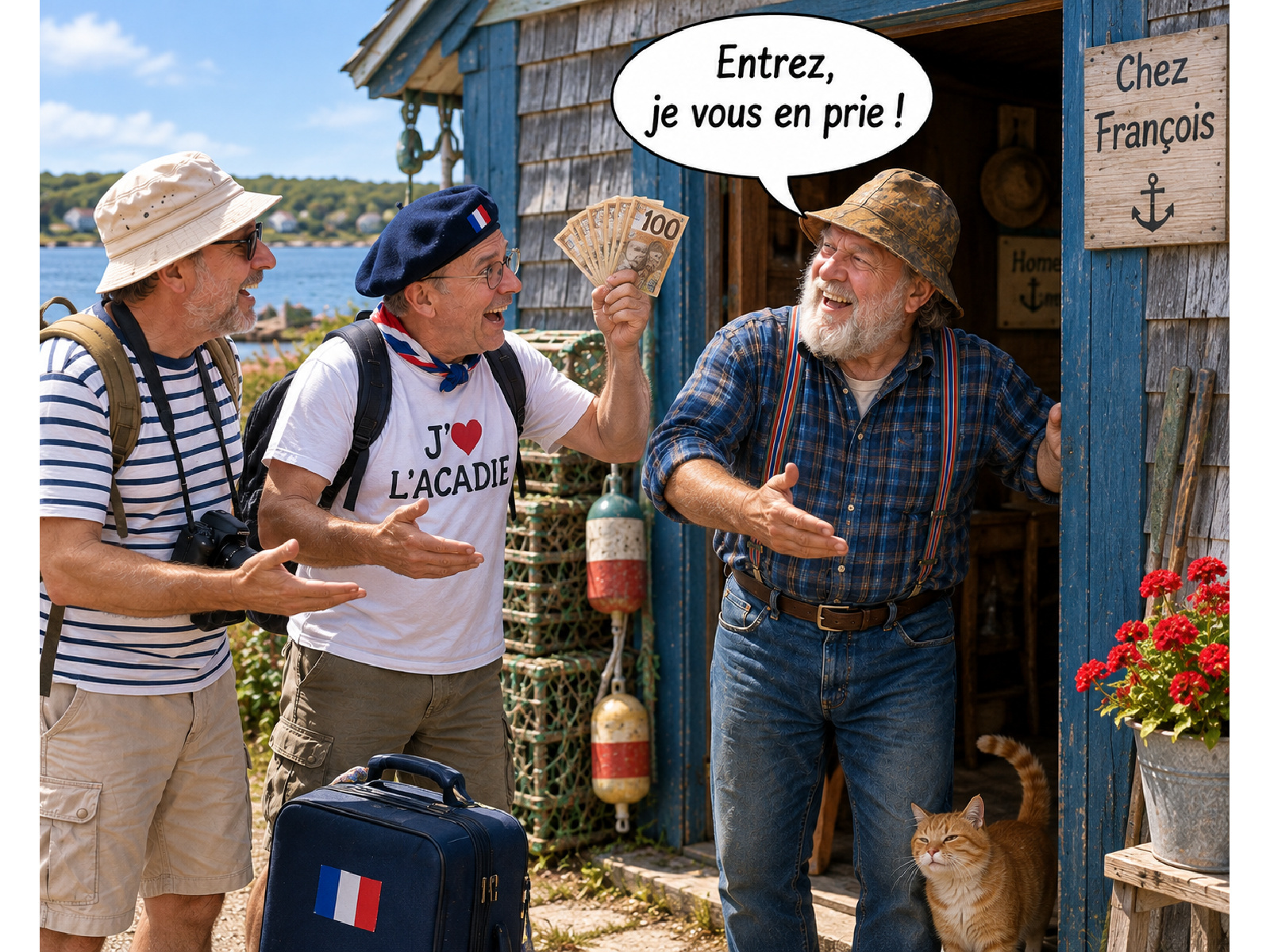 129e épisode : «Wow! 600 piastres? Wel entrez s’il vous ...