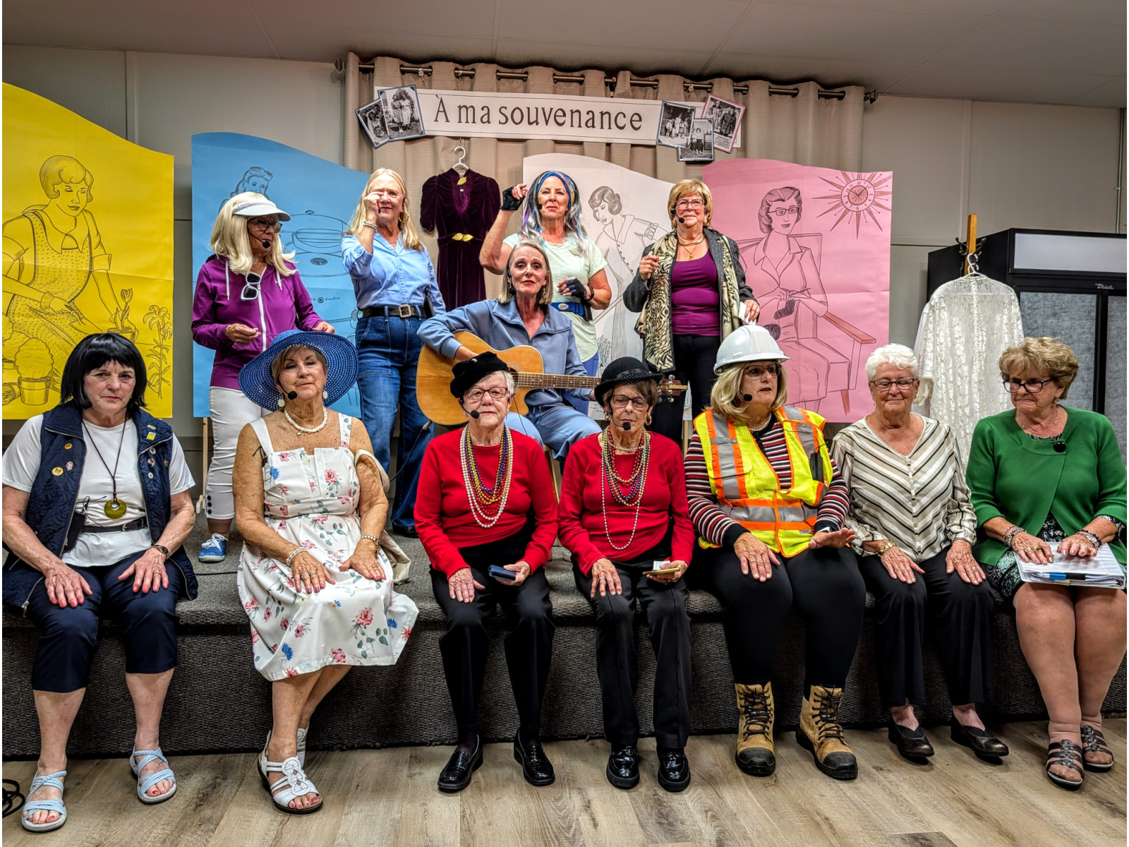 À MA SOUVENANCE : LES DAMES D’ACADIE REMONTENT LE TEMPS