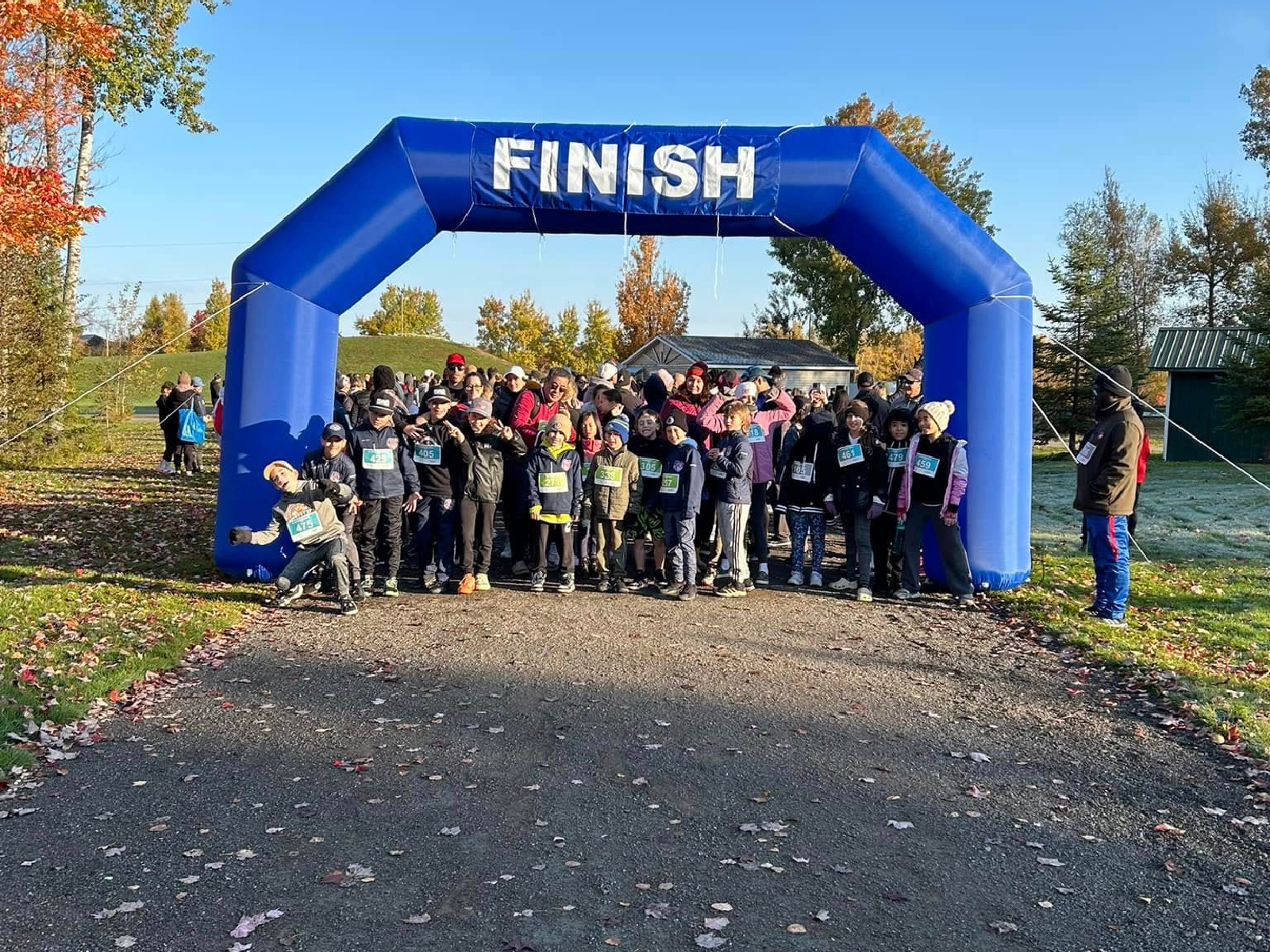 Une course familiale à Dieppe