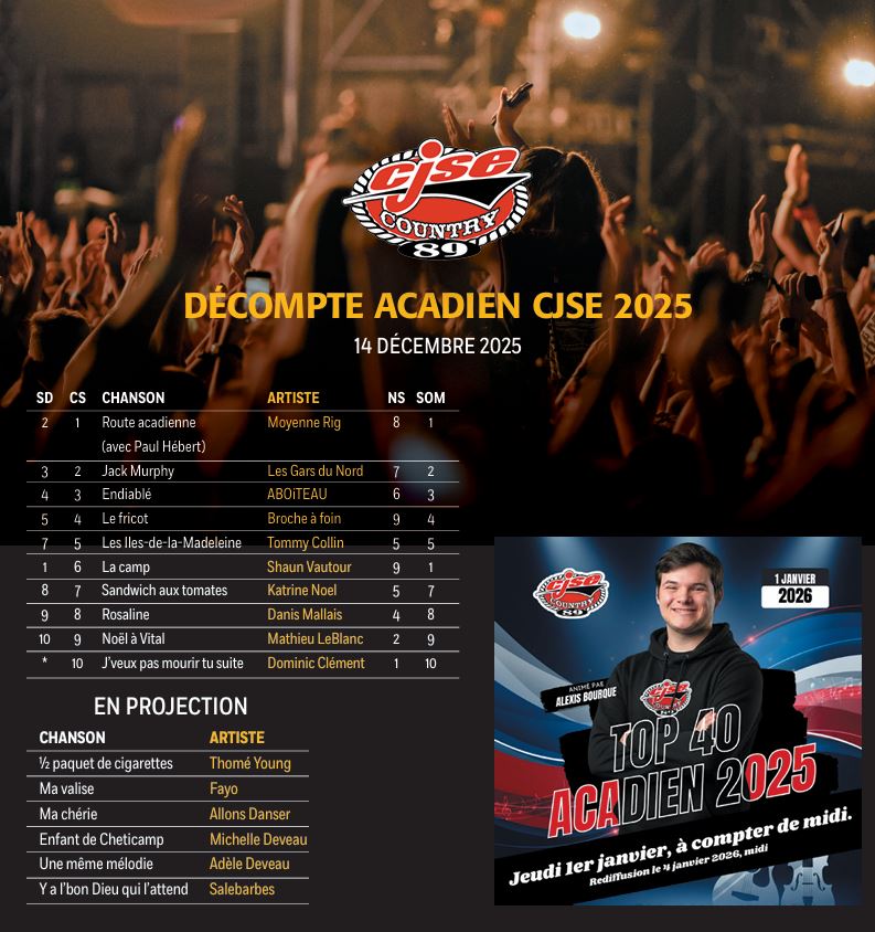 Décompte Acadien CJSE Image 1